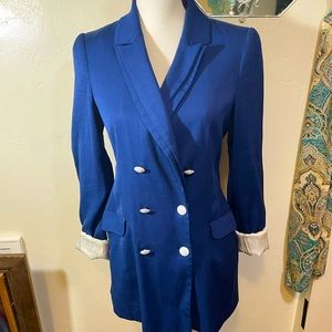 Woman’s Reiss vintage blue blazer size small